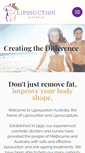 Mobile Screenshot of liposuctionaustralia.com.au
