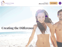 Tablet Screenshot of liposuctionaustralia.com.au